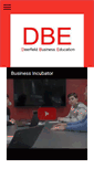 Mobile Screenshot of deerfieldbusinesseducation.com